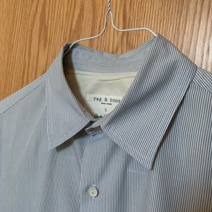 Rag&Bone Striped Long Sleeve Button Down